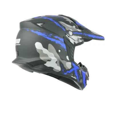 CASQUE RIO XCROSS CAMO BLEU MATT